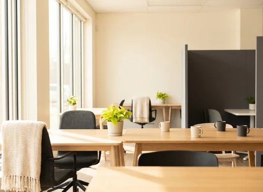 Bright modern office workspace at a Mississauga SEO agency